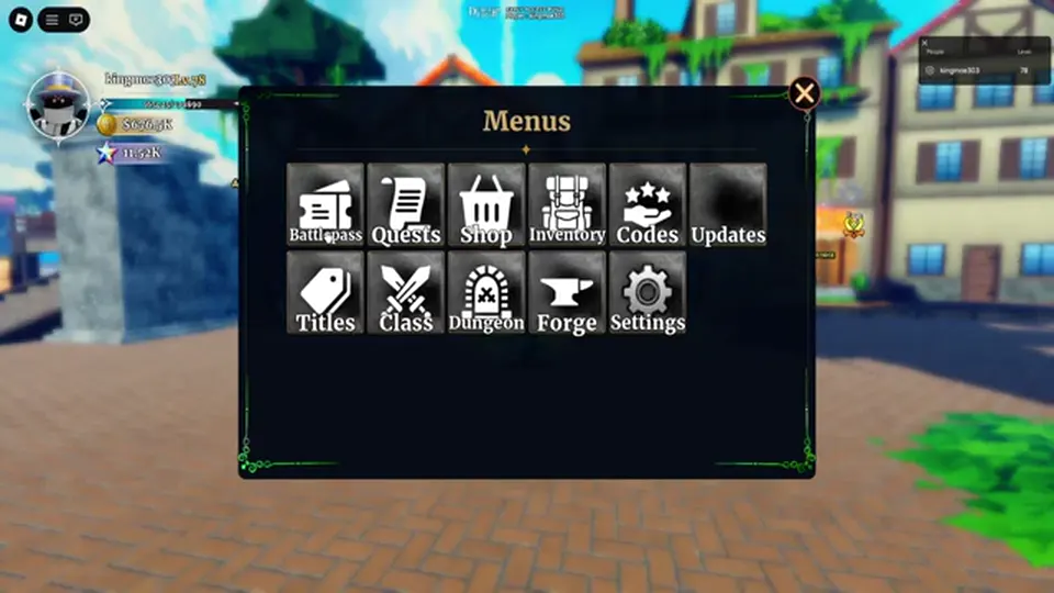 Dungeon Lootr quests and Battle Pass under More